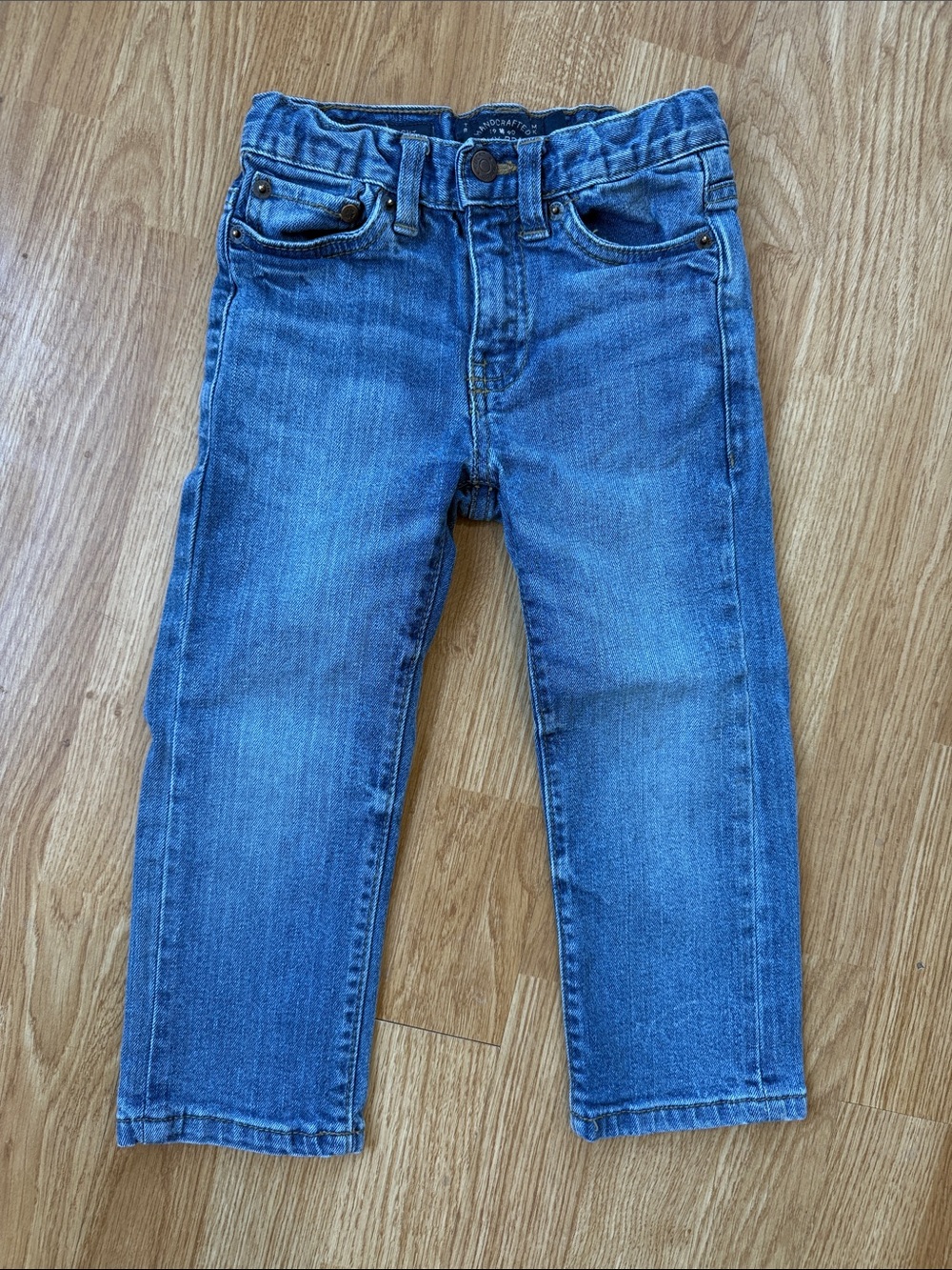 Lucky Brand Boys Blue Straight Leg Jeans